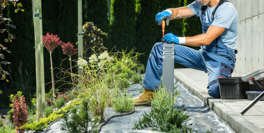 Landscape Lighting Installation in Palm Beach FL
