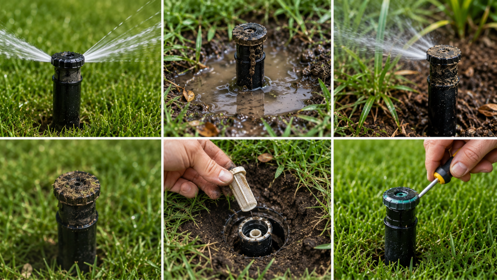 sprinkler head repair Palm Beach