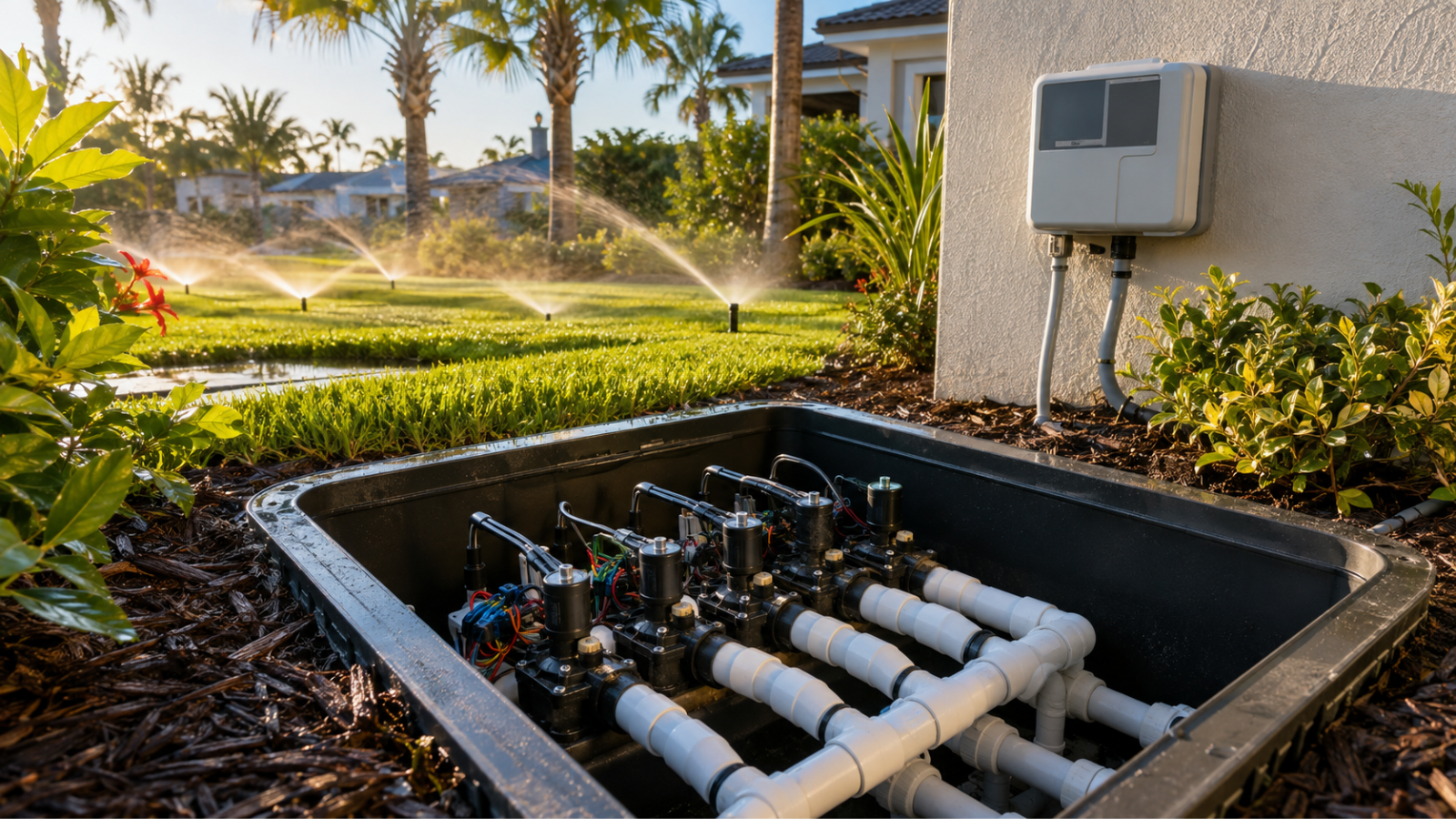sprinkler timer repair Florida