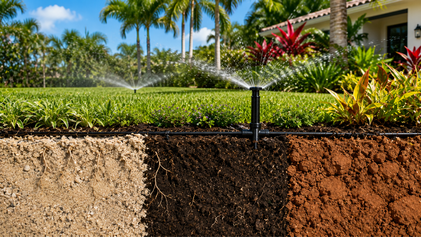 sprinkler system design Palm Beach