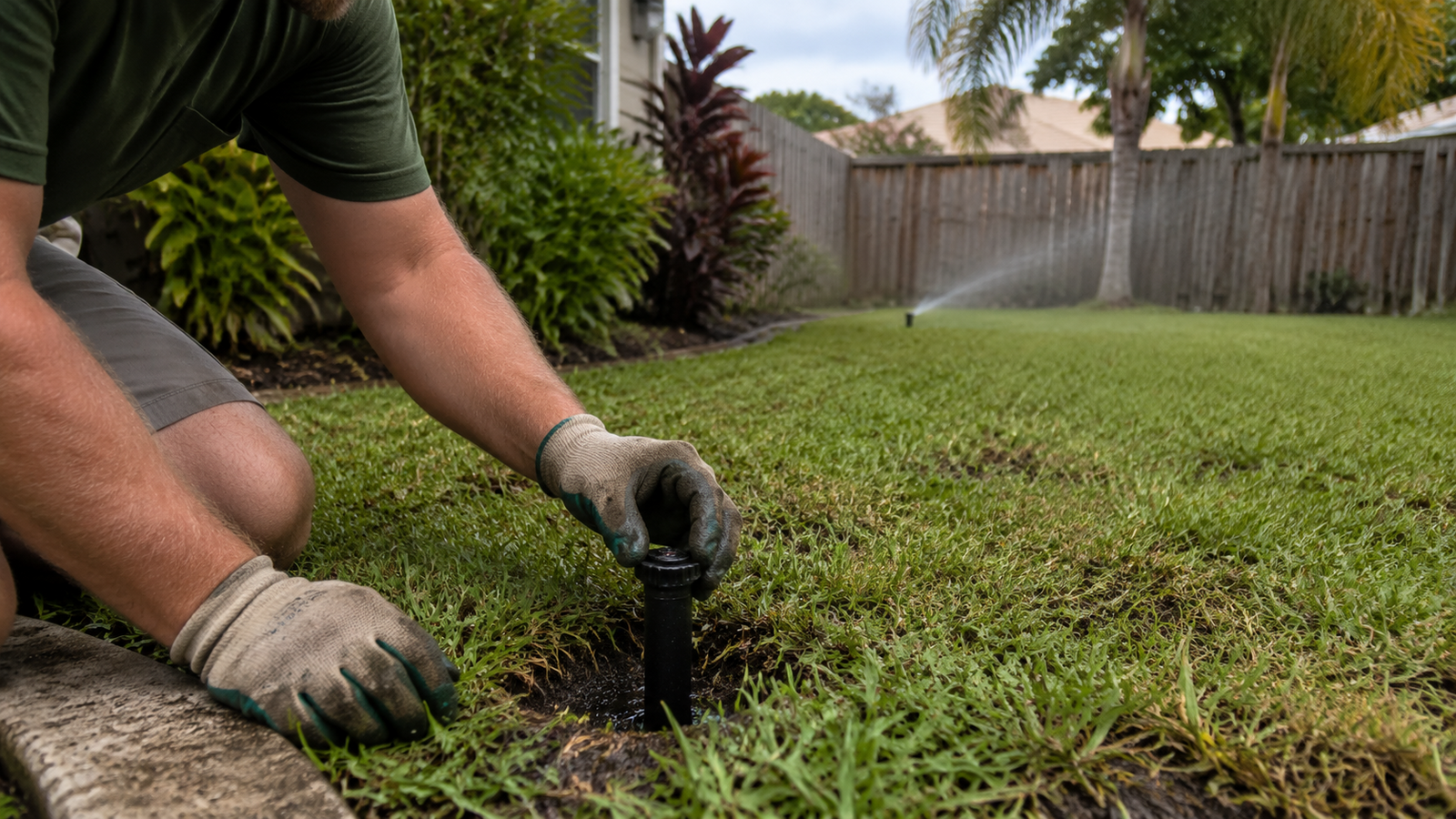 sprinkler system lifespan Florida