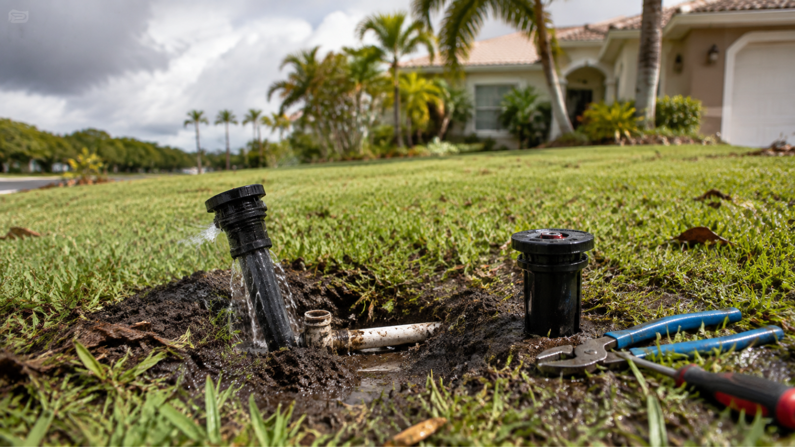 hurricane sprinkler damage repair